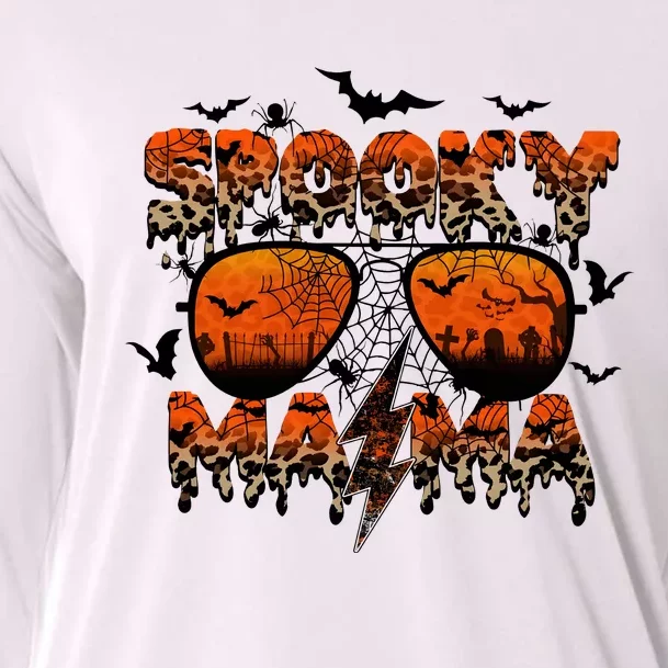 Spooky Mama Halloween Vacation Cooling Performance Long Sleeve Crew