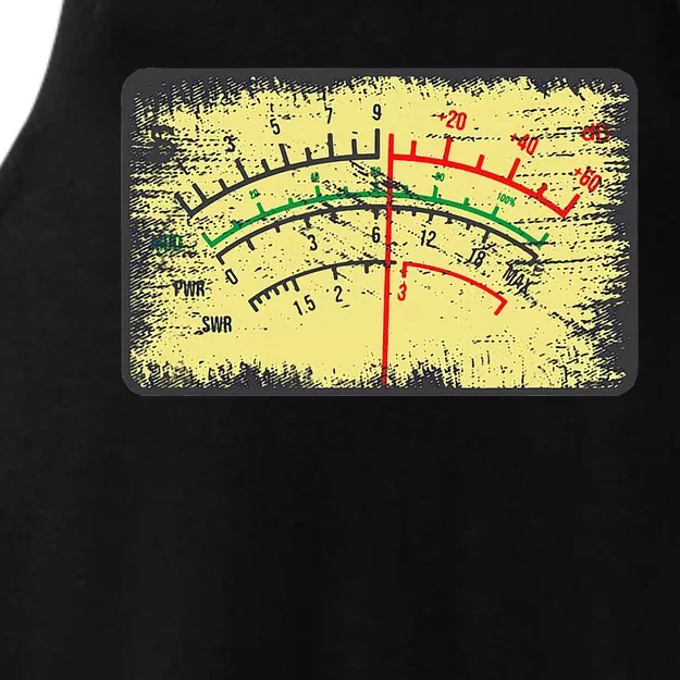 Swr Meter Ham Radio Operator Amateur Radio Enthusiast Ladies Tri-Blend Wicking Tank