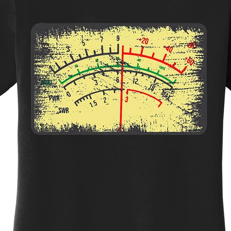 Swr Meter Ham Radio Operator Amateur Radio Enthusiast Women's T-Shirt