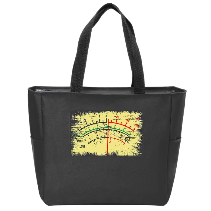 Swr Meter Ham Radio Operator Amateur Radio Enthusiast Zip Tote Bag