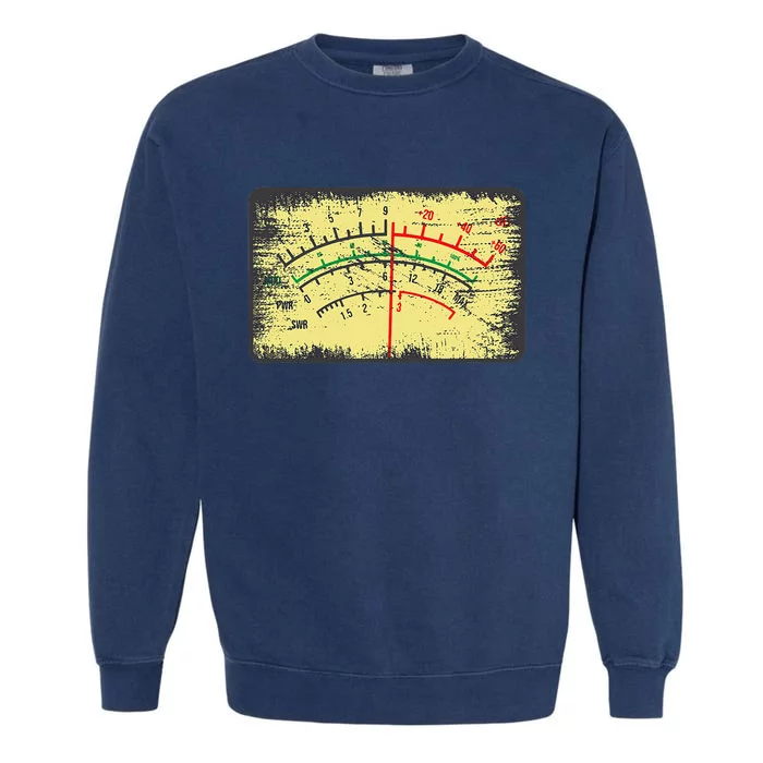 Swr Meter Ham Radio Operator Amateur Radio Enthusiast Garment-Dyed Sweatshirt