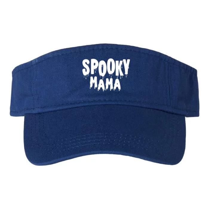 Spooky Mama Halloween Funny Gift Cute Gift Valucap Bio-Washed Visor