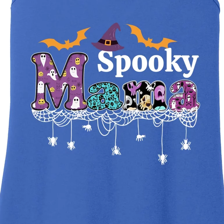 Spooky Mama Halloween Gift Ladies Essential Tank