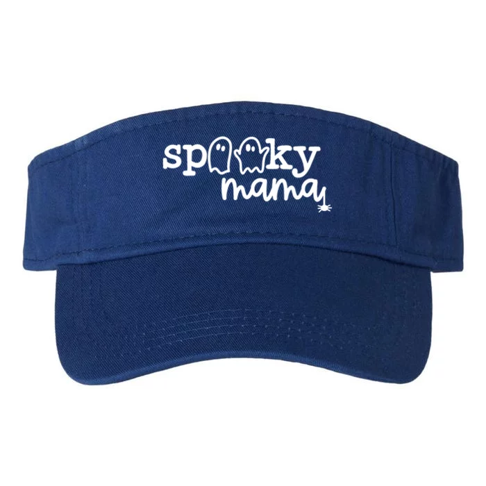 Spooky Mama Halloween Gift Funny Gift Valucap Bio-Washed Visor