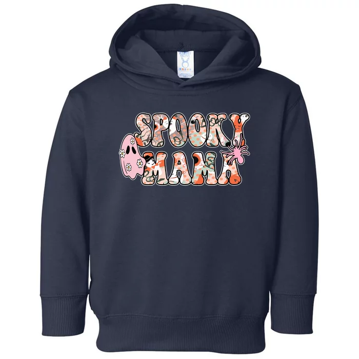 Spooky Mama Halloween Mom Toddler Hoodie