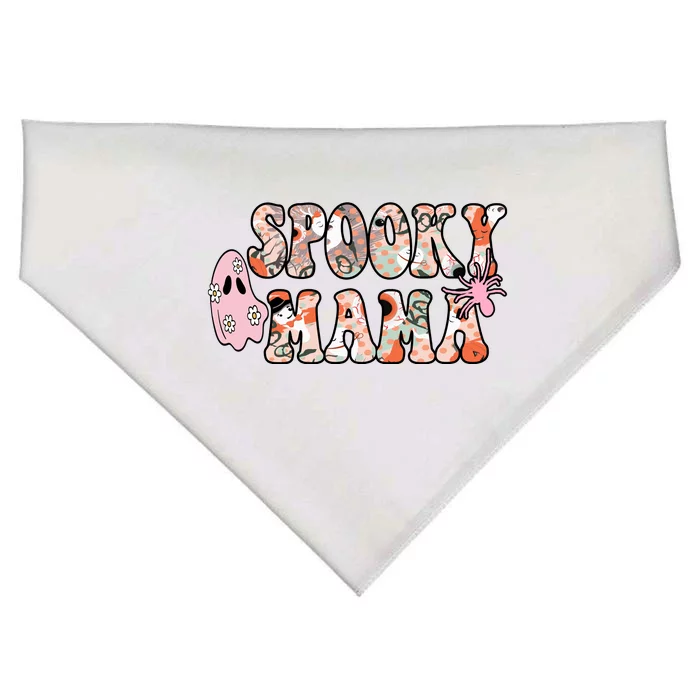 Spooky Mama Halloween Mom USA-Made Doggie Bandana