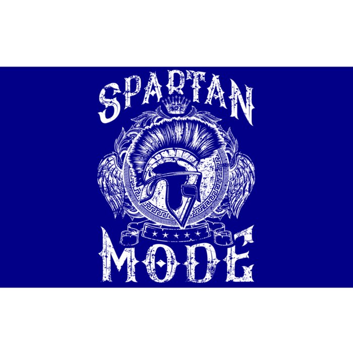 Spartan Mode Helmet Gym Warrior Fitness Beast Sparta Workout Gift Bumper Sticker