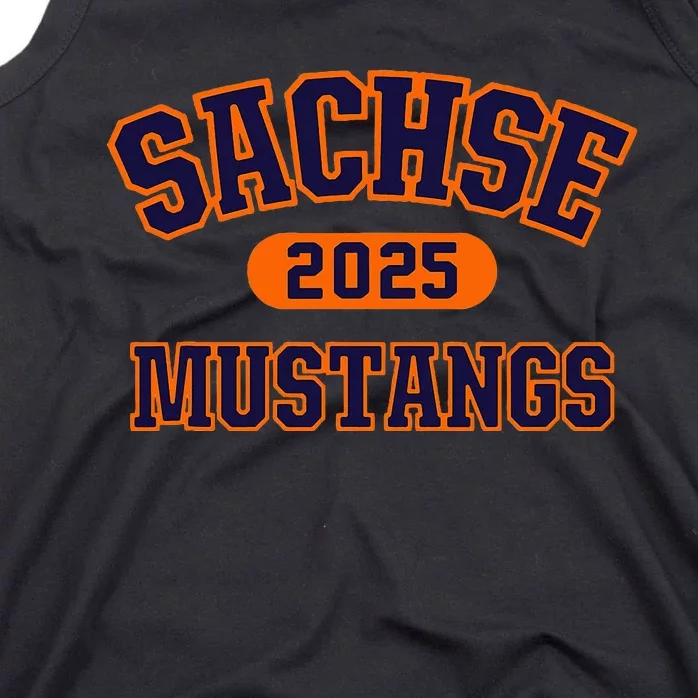 Sachse Mustangs High School Arch 2025 Tank Top