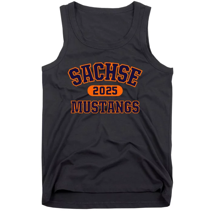 Sachse Mustangs High School Arch 2025 Tank Top