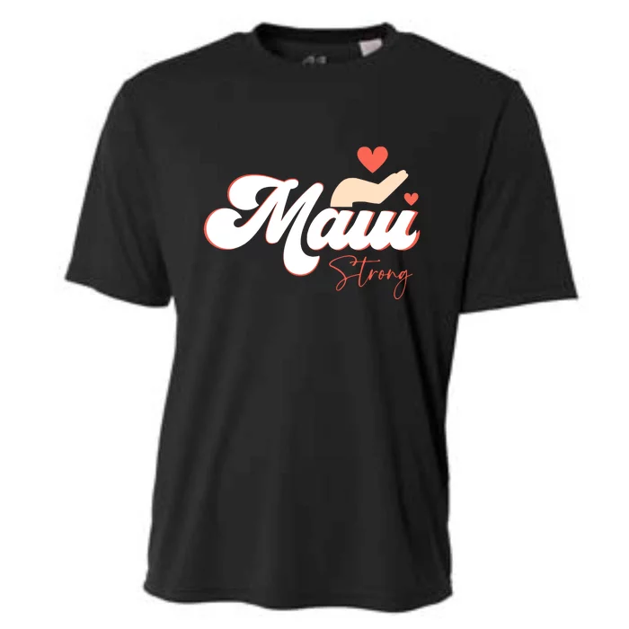 Strong Maui Hawaii Island I Love Hawaii Gift Cooling Performance Crew T-Shirt