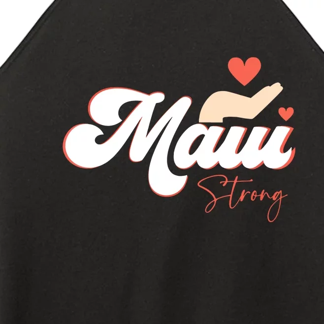 Strong Maui Hawaii Island I Love Hawaii Gift Women’s Perfect Tri Rocker Tank