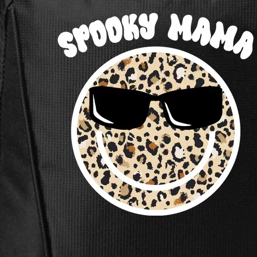 Spooky Mama Halloween Cheetah Smile City Backpack