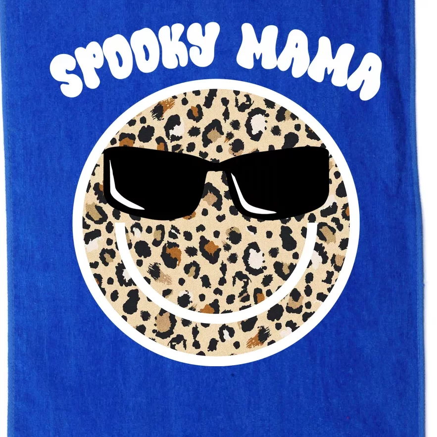 Spooky Mama Halloween Cheetah Smile Platinum Collection Golf Towel