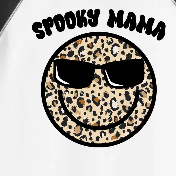 Spooky Mama Halloween Cheetah Smile Toddler Fine Jersey T-Shirt