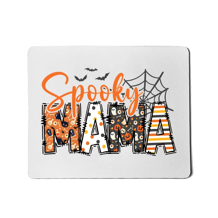 Spooky Mama Halloween Spider Mousepad