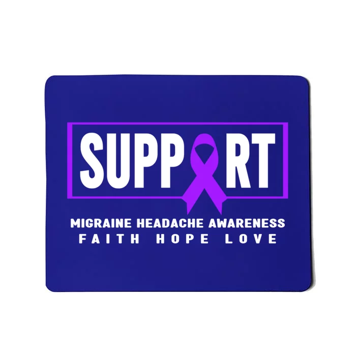 Support Migraine Headache Gift Migraine Headache Awareness Gift Mousepad