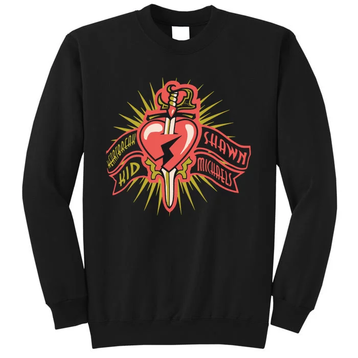 Shawn Michaels Heart Dagger Tall Sweatshirt