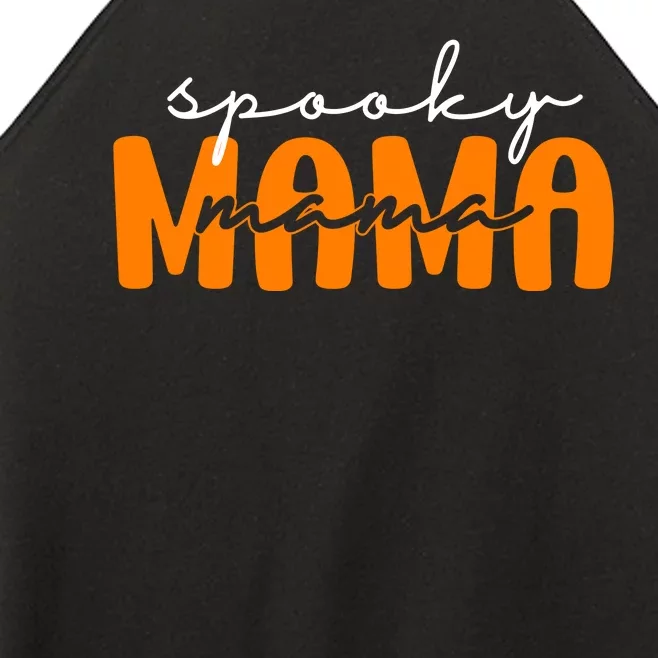 Spooky Mama Halloween Women’s Perfect Tri Rocker Tank