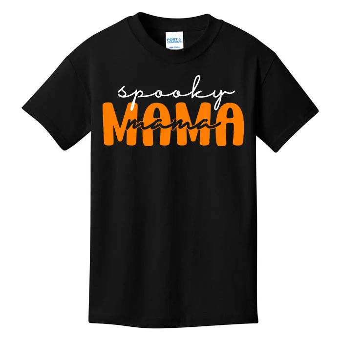 Spooky Mama Halloween Kids T-Shirt