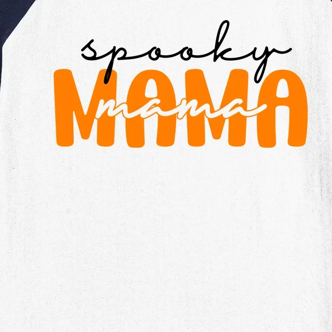 Spooky Mama Halloween Baseball Sleeve Shirt