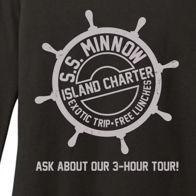 SS Minnow Island Charter Exotic Trip Free Lunches Womens CVC Long Sleeve Shirt