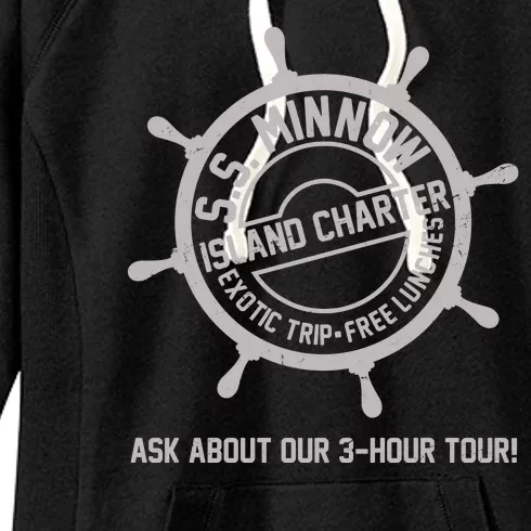 SS Minnow Island Charter Exotic Trip Free Lunches Women's Fleece Hoodie