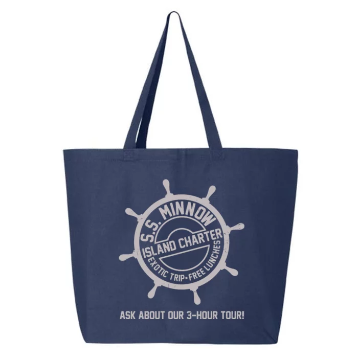 SS Minnow Island Charter Exotic Trip Free Lunches 25L Jumbo Tote