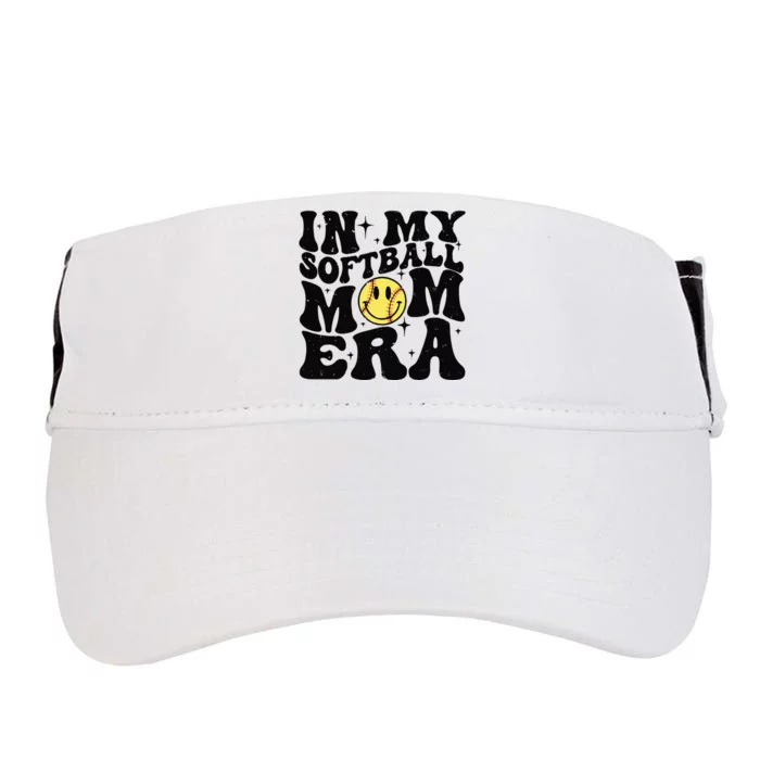 Softball Mom In My Softball Mom Era Adult Drive Performance Visor