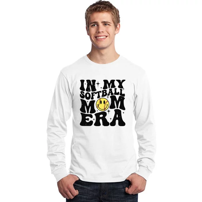 Softball Mom In My Softball Mom Era Tall Long Sleeve T-Shirt