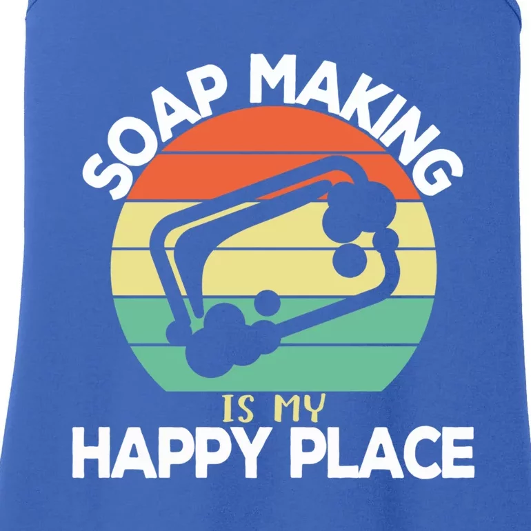 Soap Making Is My Happy Place Soap Maker Homemade Soap Gift Ladies Essential Tank