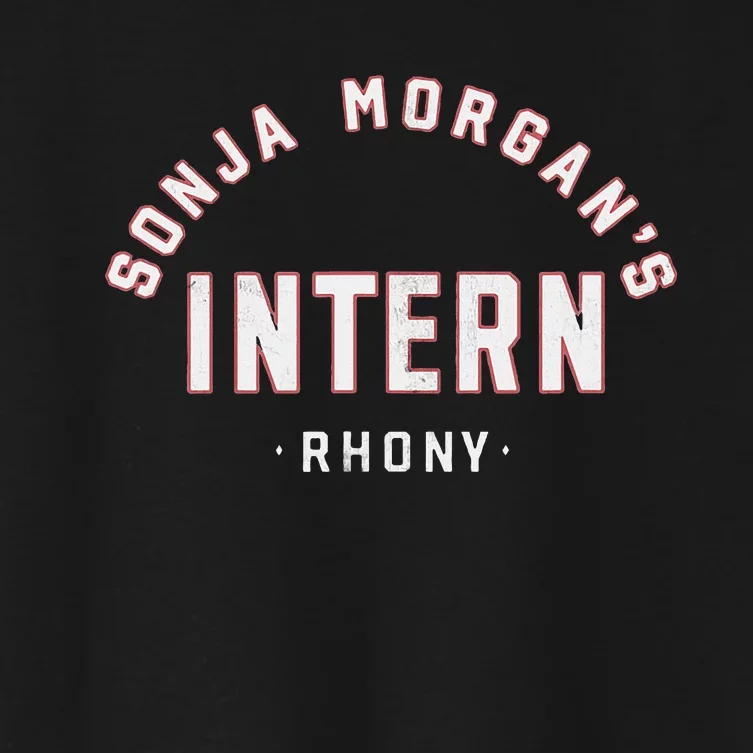 Sonja MorganS Intern Real Housewives Women's Crop Top Tee