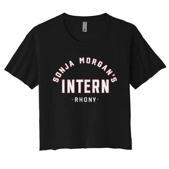 Sonja MorganS Intern Real Housewives Women's Crop Top Tee