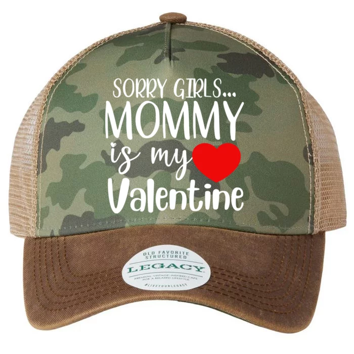 Sorry Mommy Is My Valentines Day Mom Son Gift Meaningful Gift Legacy Tie Dye Trucker Hat