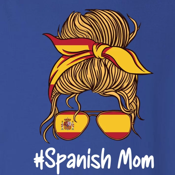 Spanish Mom International Spain Flag Mothers Day Gift Toddler Long Sleeve Shirt