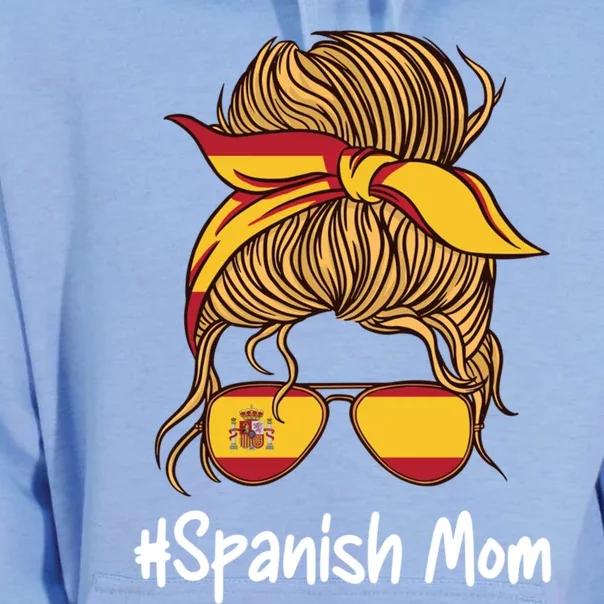 Spanish Mom International Spain Flag Mothers Day Gift Unisex Surf Hoodie