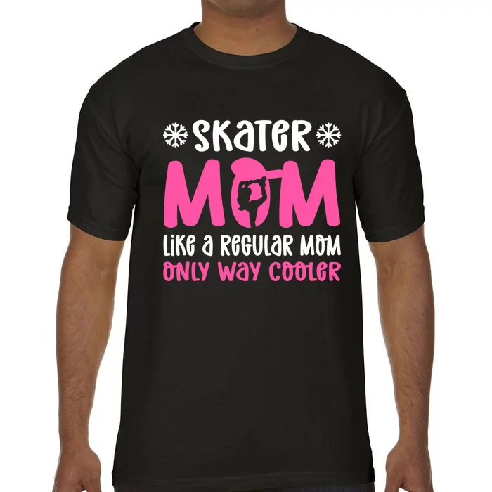 Skater Mom. Ice Skating Comfort Colors T-Shirt