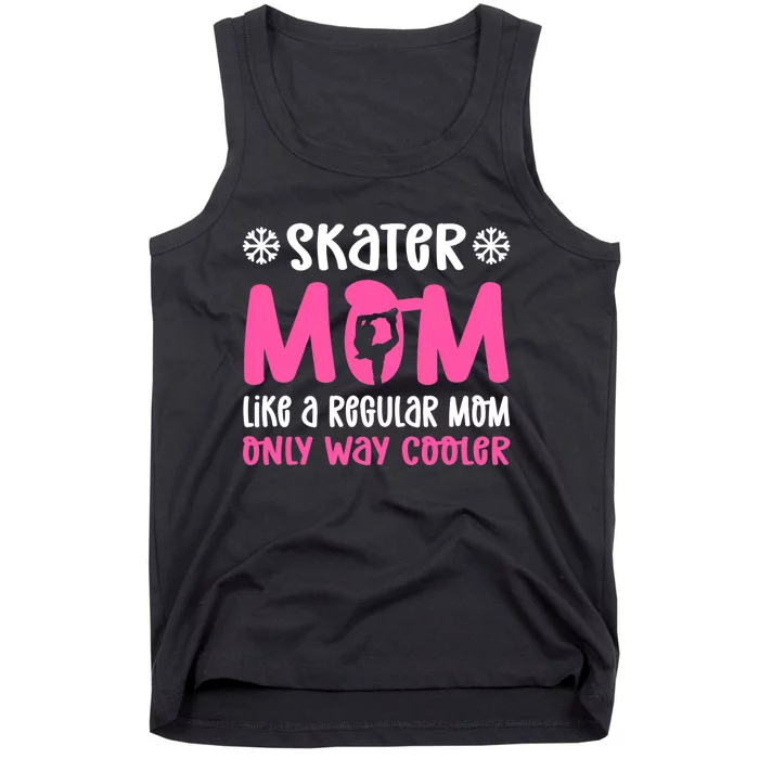 Skater Mom. Ice Skating Tank Top