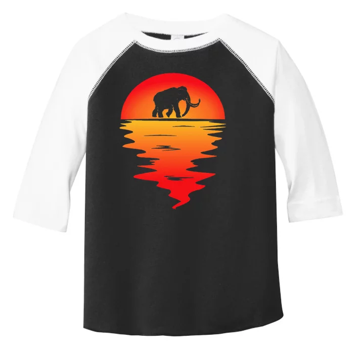 Sunset Mammoth I Mammoth Art I Mammoth Lover I Mammoth Toddler Fine Jersey T-Shirt