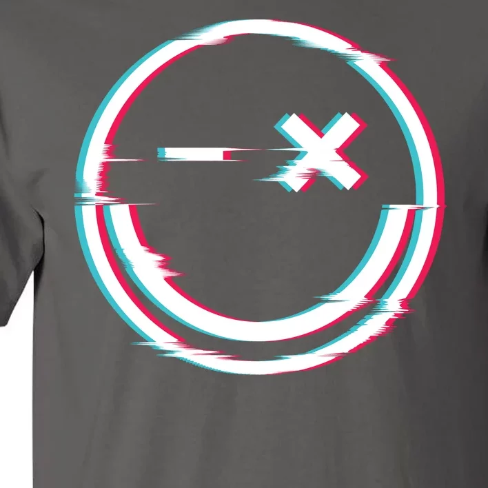 Smile Glitch Tall T-Shirt