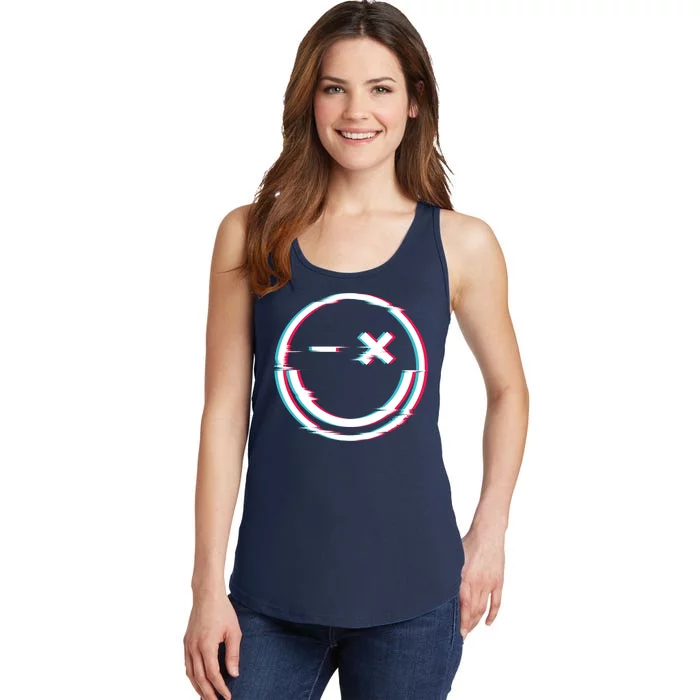 Smile Glitch Ladies Essential Tank