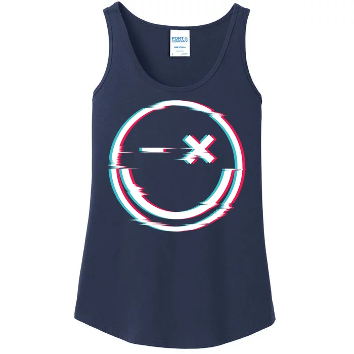 Smile Glitch Ladies Essential Tank