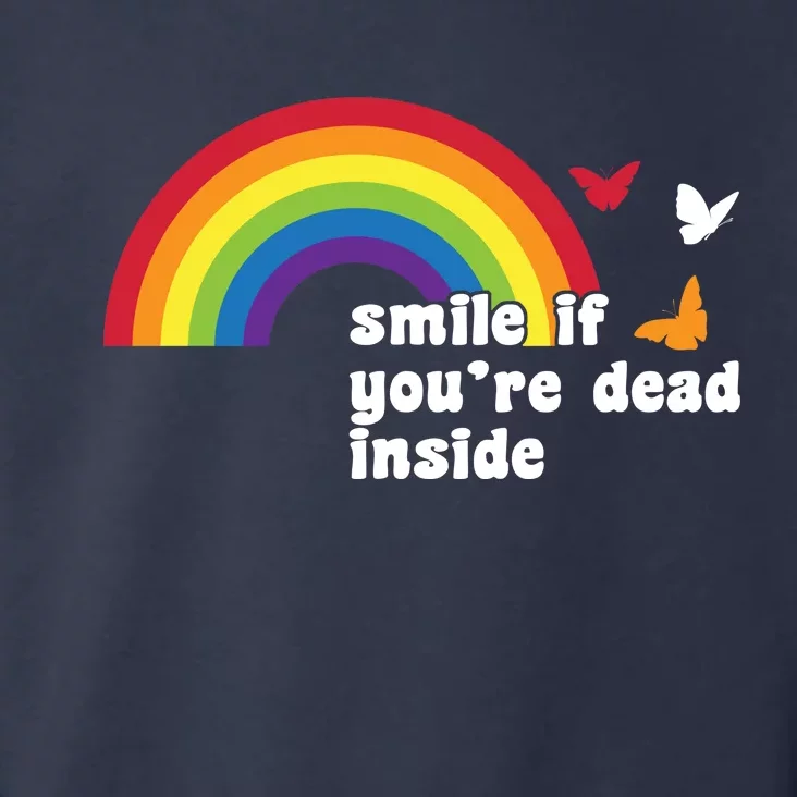 Smile If You're Dead Inside Toddler Hoodie