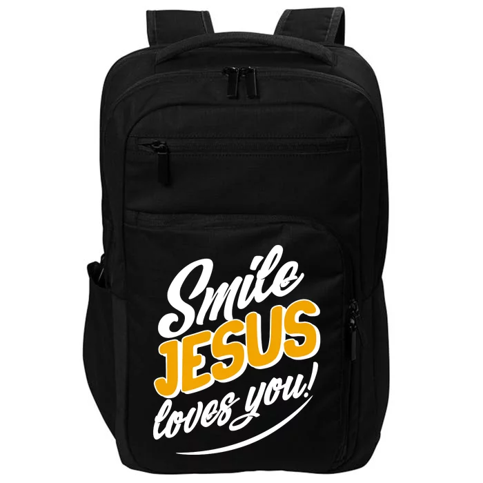 Smile Jesus Loves You! Impact Tech Backpack