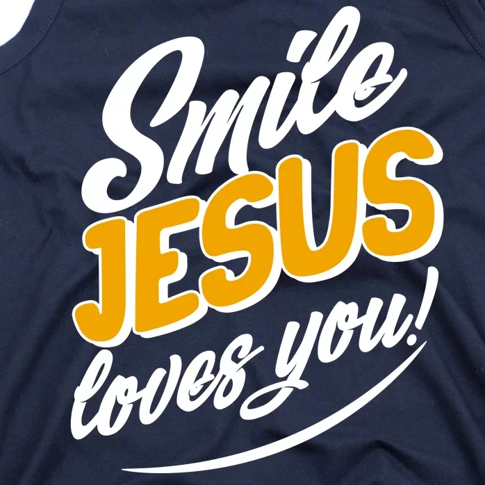 Smile Jesus Loves You! Tank Top