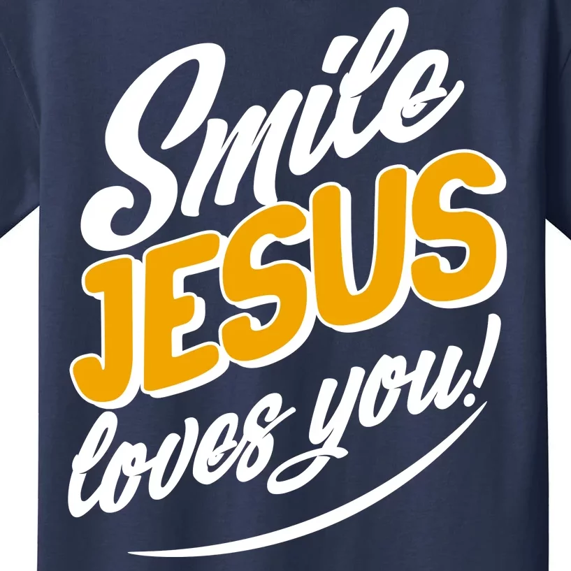 Smile Jesus Loves You! Kids T-Shirt