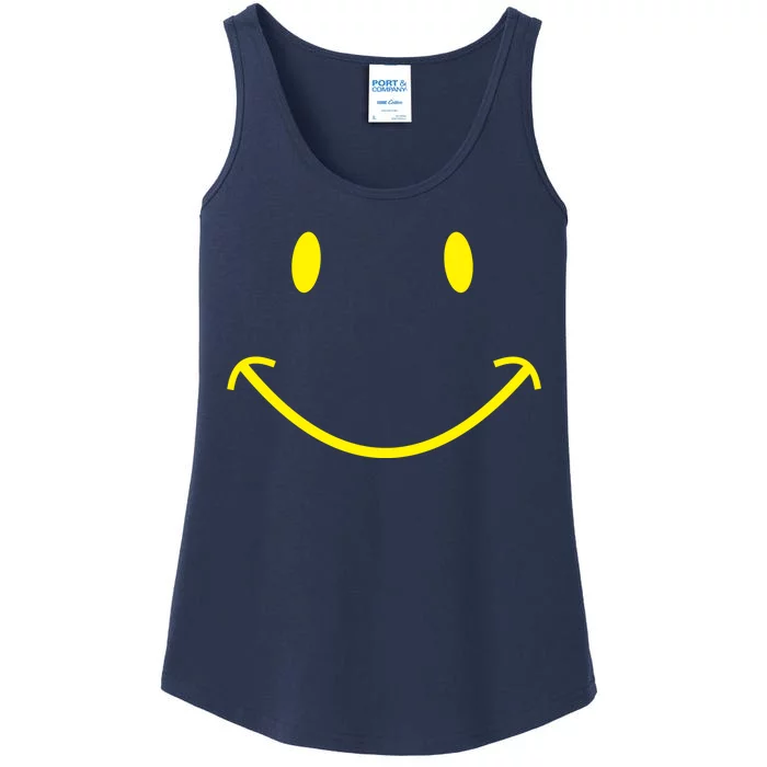 Smiley Face Ladies Essential Tank