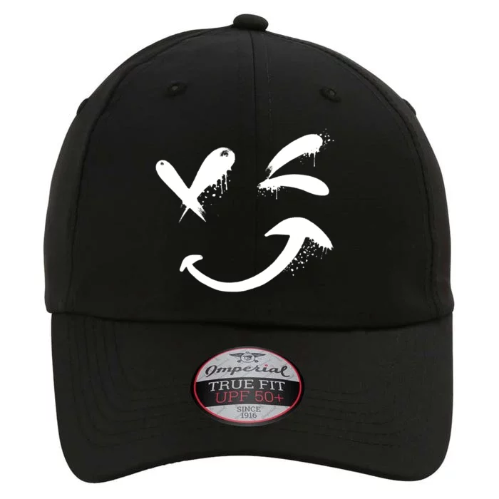 Smiley Face Winking The Original Performance Cap