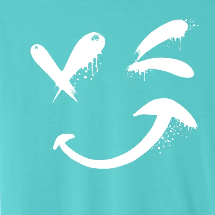 Smiley Face Winking ChromaSoft Performance T-Shirt