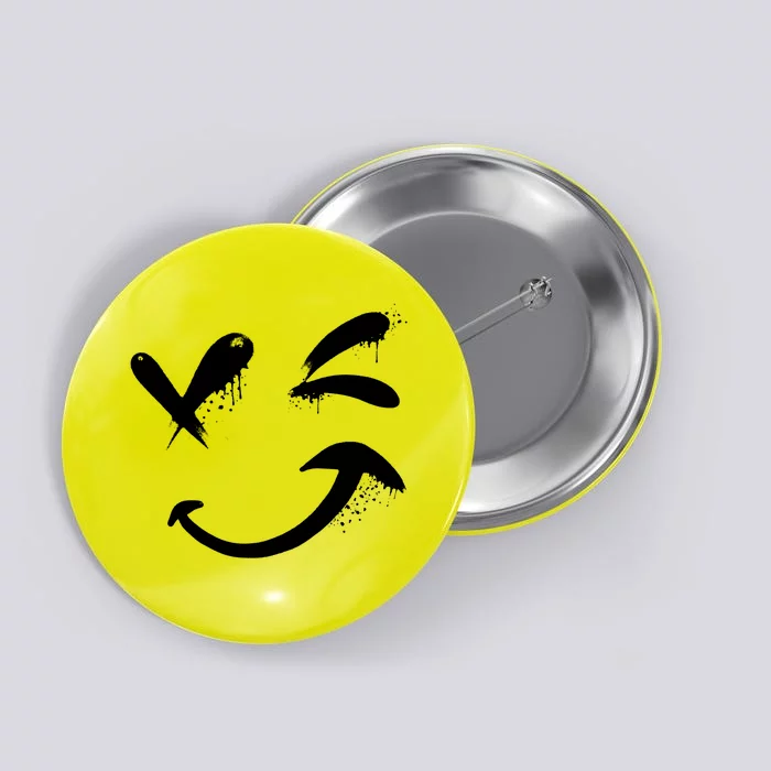 Smiley Face Winking Button