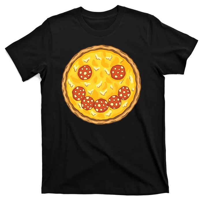 Smiley Pizza T-Shirt